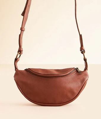 Free People Palmer Leather Crossbody Purse
