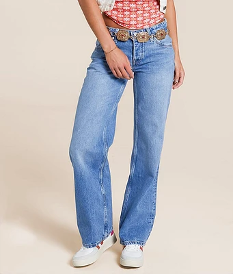 Free People Tennessee Low Rise Boyfriend Jean