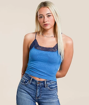 Free People Jules Seamless Cropped Cami Tank Top