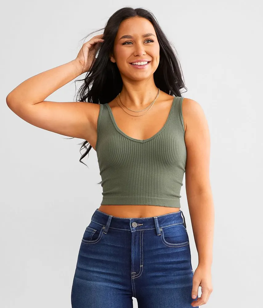 Ribbed Brami Tank Top