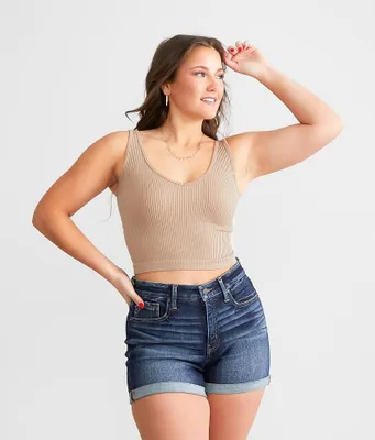 Free People Ribbed Brami Tank Top