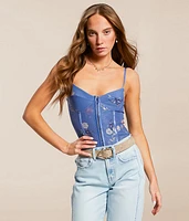 Free People Night Rhythm Bodysuit