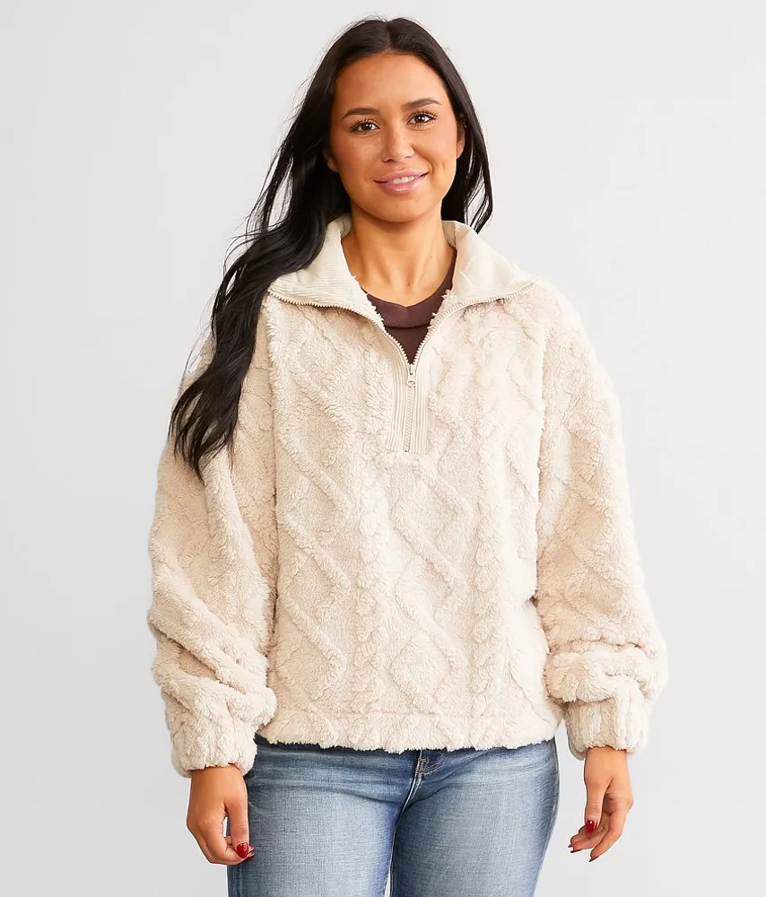 Sherpa Quarter Zip Pullover