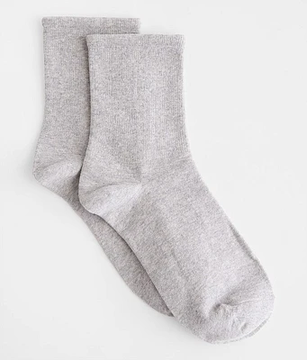 BKE Heathered Ankle Socks