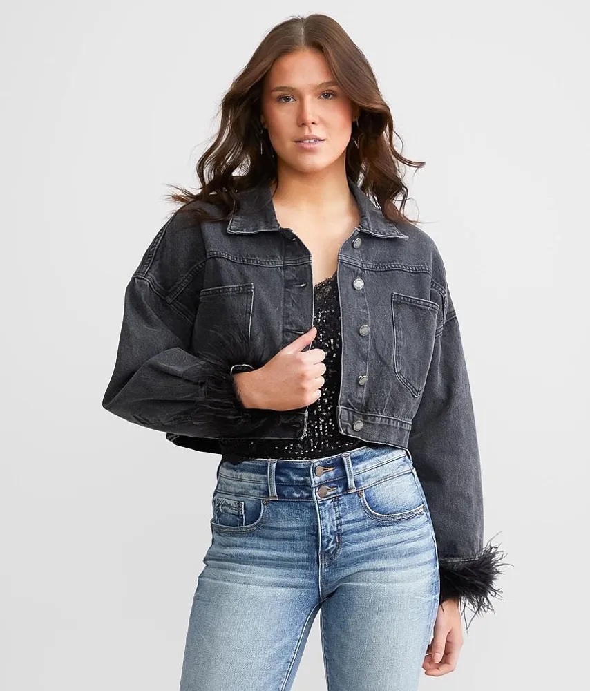 Cropped Denim Jacket