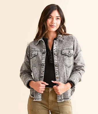 Veveret Rhinestone Denim Jacket