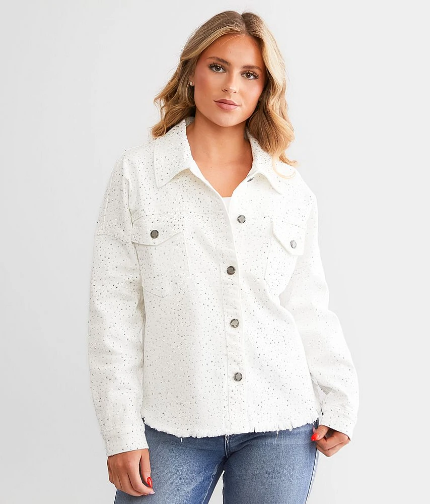 Rhinestone Denim Jacket
