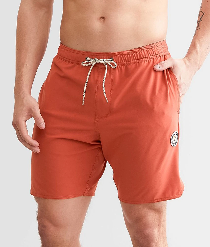 Solid Sets Stretch Swim Trunks