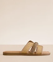 Muse & Co. Raffia Glitz Sandal