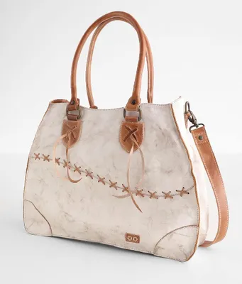 Bed Stu Bruna Whipstitch Leather Tote