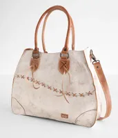 Bed Stu Bruna Whipstitch Leather Tote