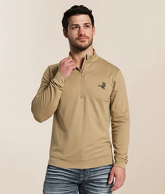 Waggle Loosey Goosey Quarter Zip Pullover