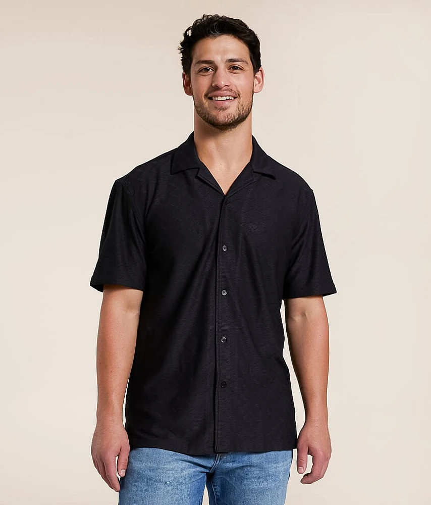 Johnny Q Textured Stretch Shirt