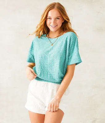 33 Coastal Geo Textured Top