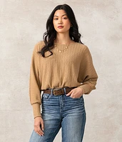 Buckle Black Ryder Ribbed Top