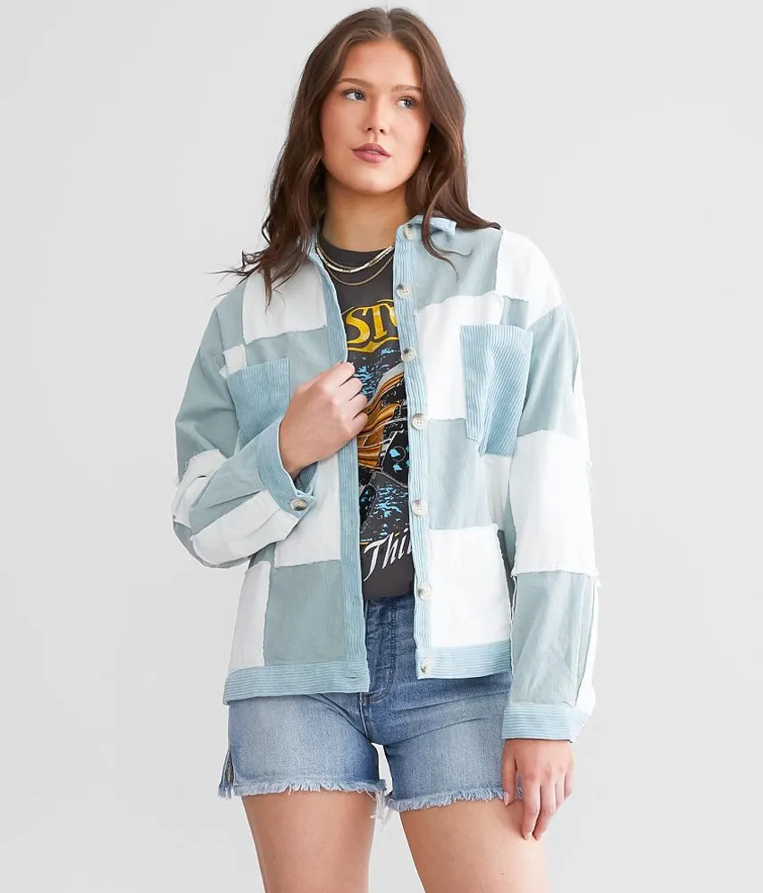 Patchworks Corduroy Shacket