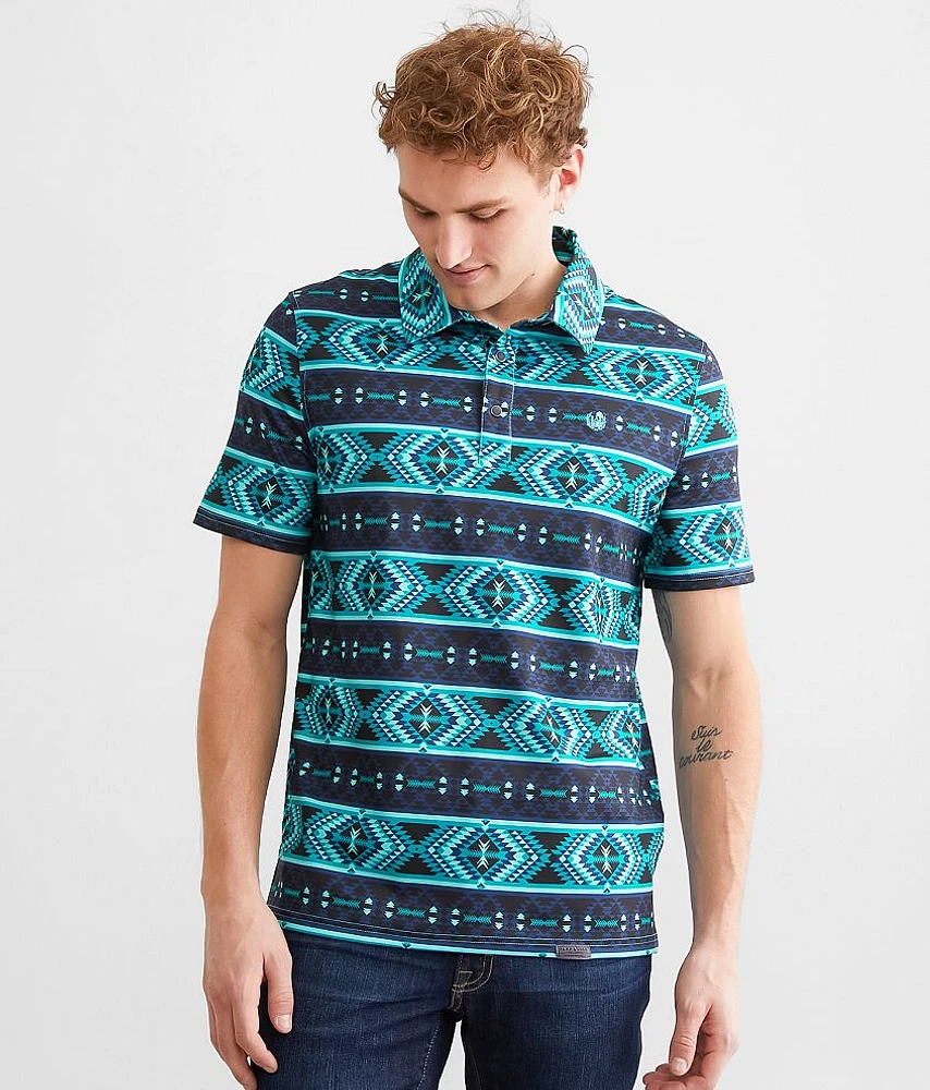 Aztec Performance Stretch Polo