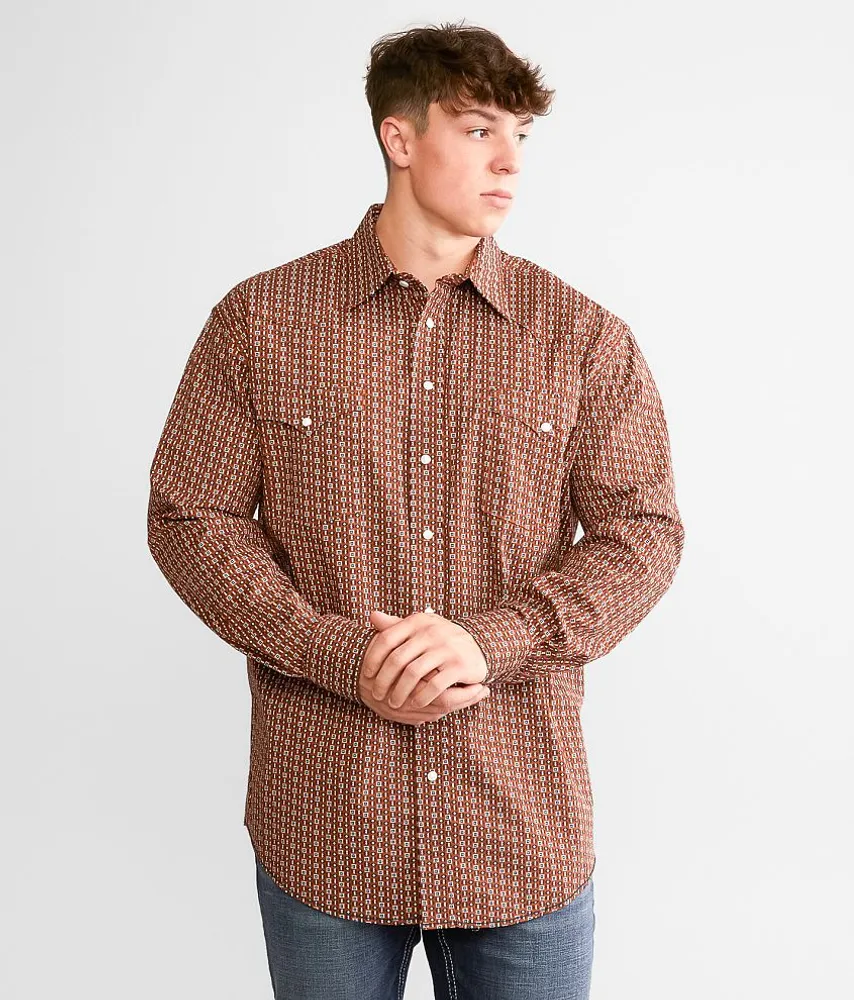 Geometric Stretch Shirt