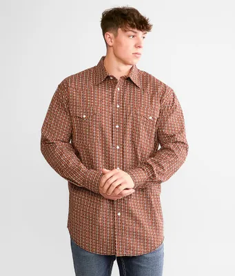 Panhandle Geometric Stretch Shirt
