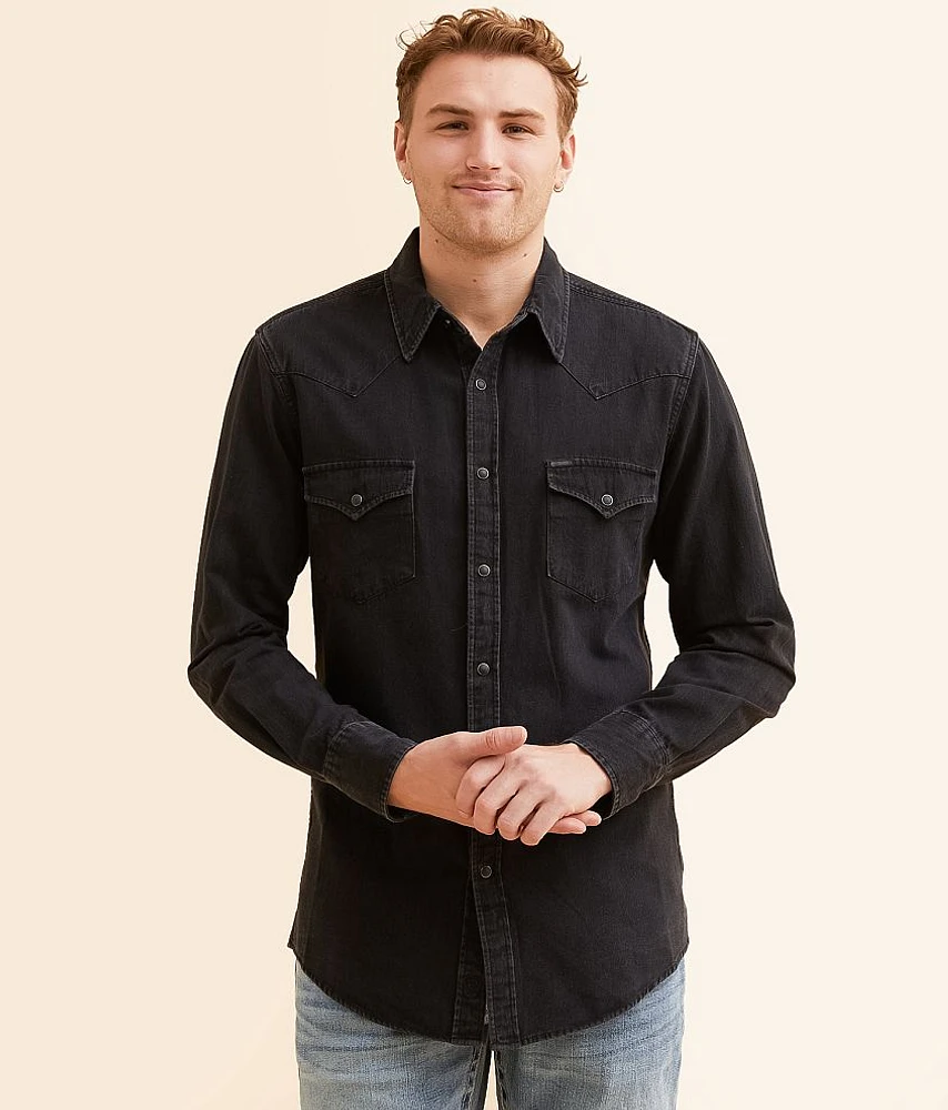 Washed Denim Shirt