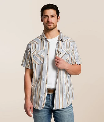 Panhandle Slim Striped Western Shirt