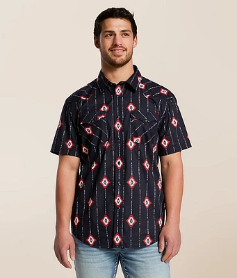 Panhandle Slim Diamond Stripe Shirt