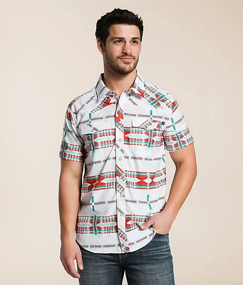 Rock & Roll Denim Aztec Performance Stretch Shirt