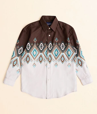 Boys - Panhandle Aztec Border Shirt