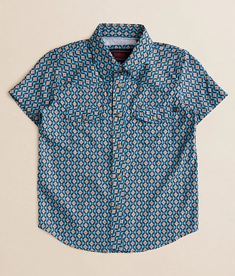 Rock & Roll Denim Aztec Tek Stretch Shirt