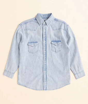 Boys - Rock & Roll Denim Washed Shirt