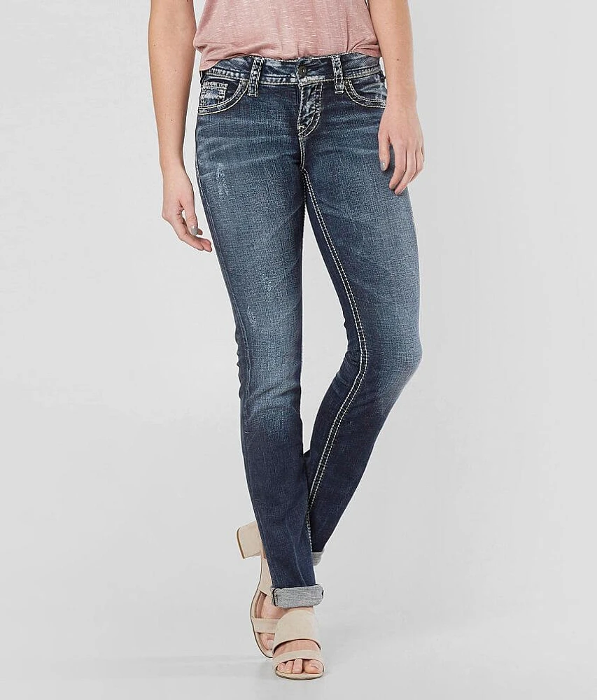 Silver Suki Straight Stretch Jean