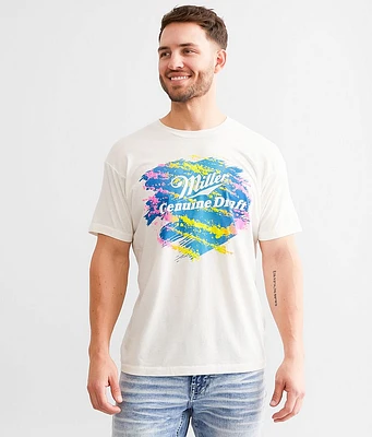 Screen Stars Miller Paint Splatter T-Shirt
