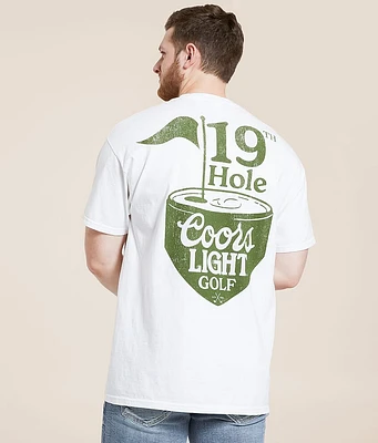 Screen Stars Coors Light 19th Hole Golf T-Shirt