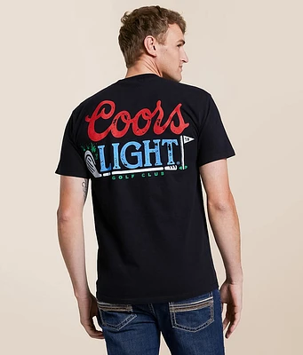 Screen Stars Coors Light Golf Club T-Shirt