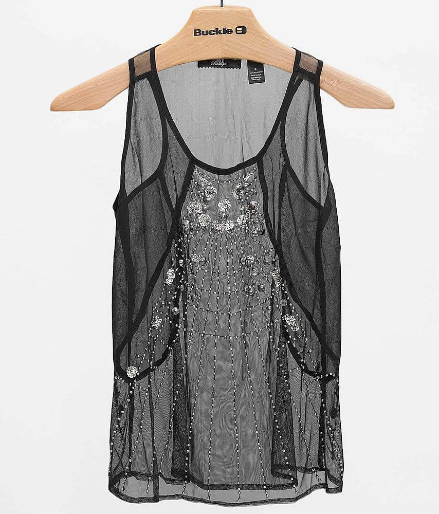 Embellished Tank Top