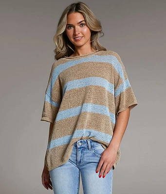 BKE Striped Knit Sweater