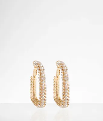 boutique by BKE Beaded Glitz Earring