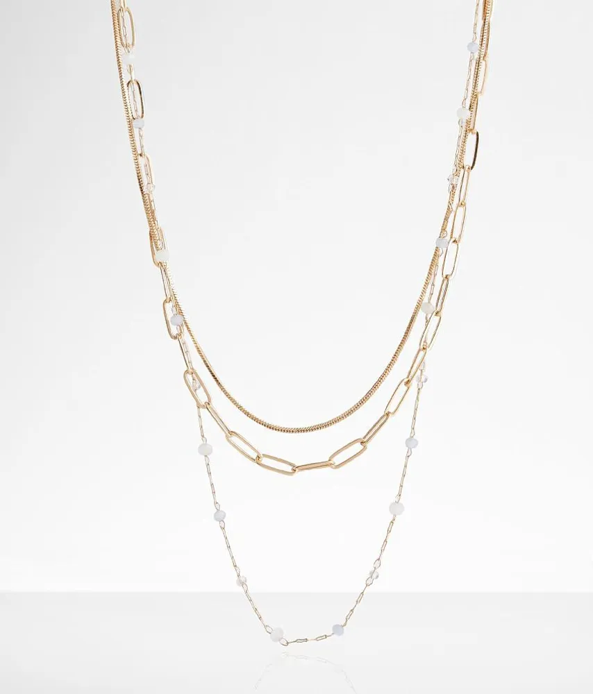 3 Pack Beaded Necklace Set