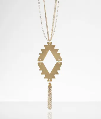 boutique by BKE Aztec Pendant Necklace