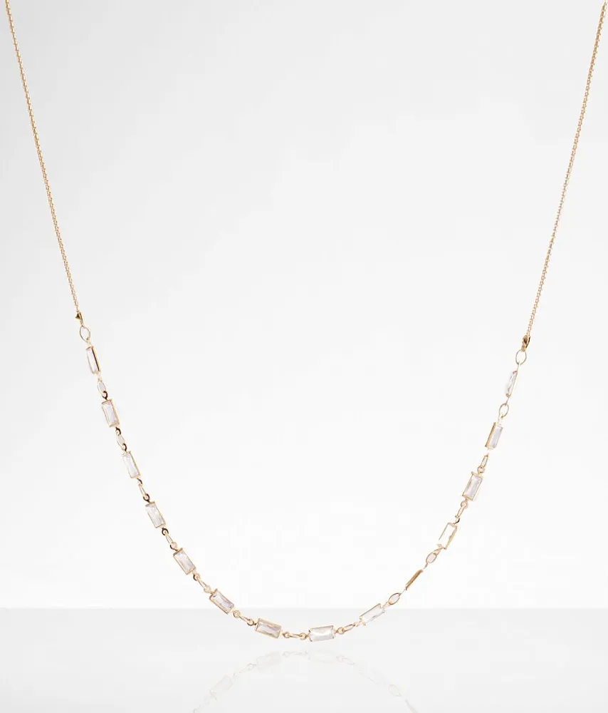 Baguette Necklace