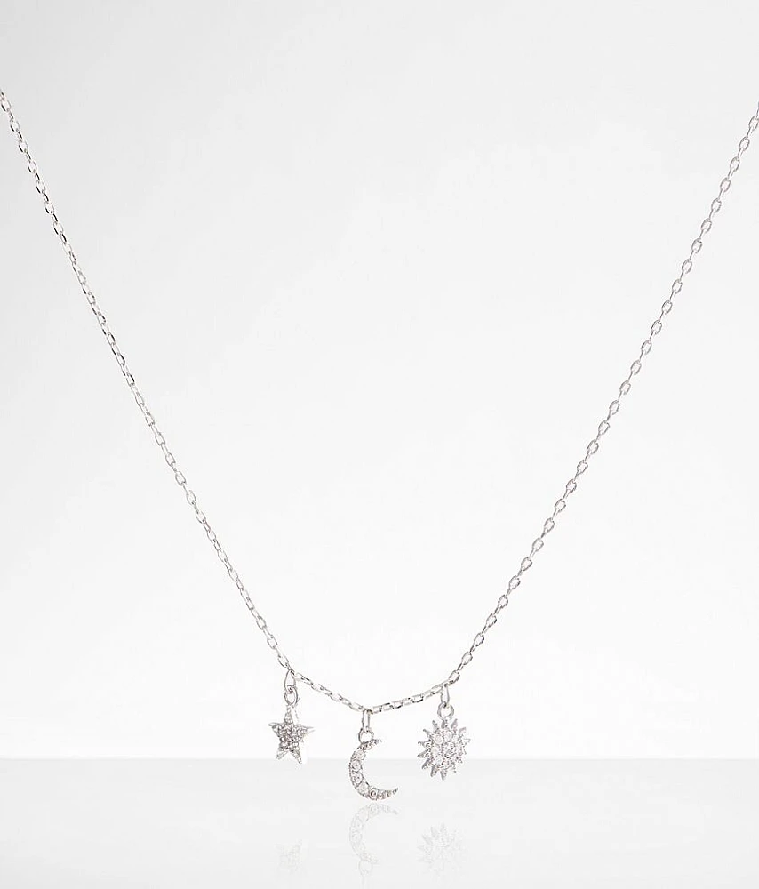 Sun Moon & Stars Necklace