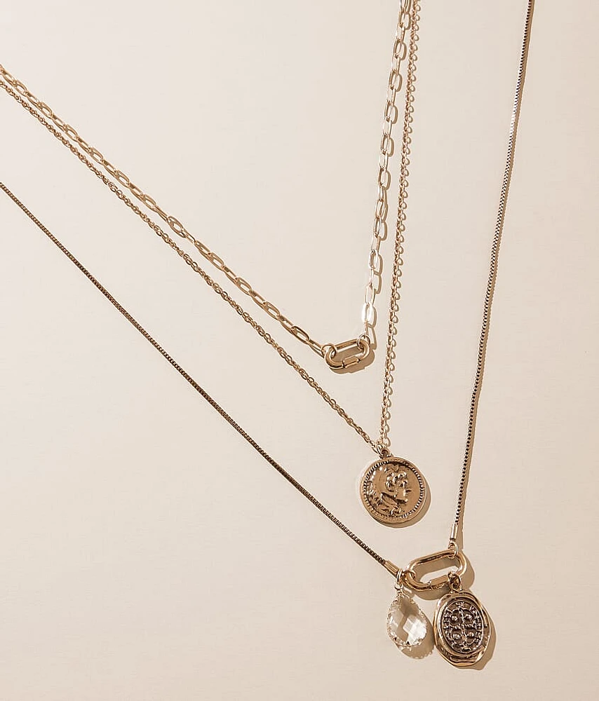 3 Pack Pendant Necklace Set
