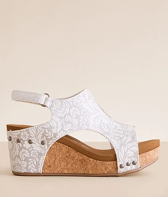 Very G Isabella Western Wedge Sandal