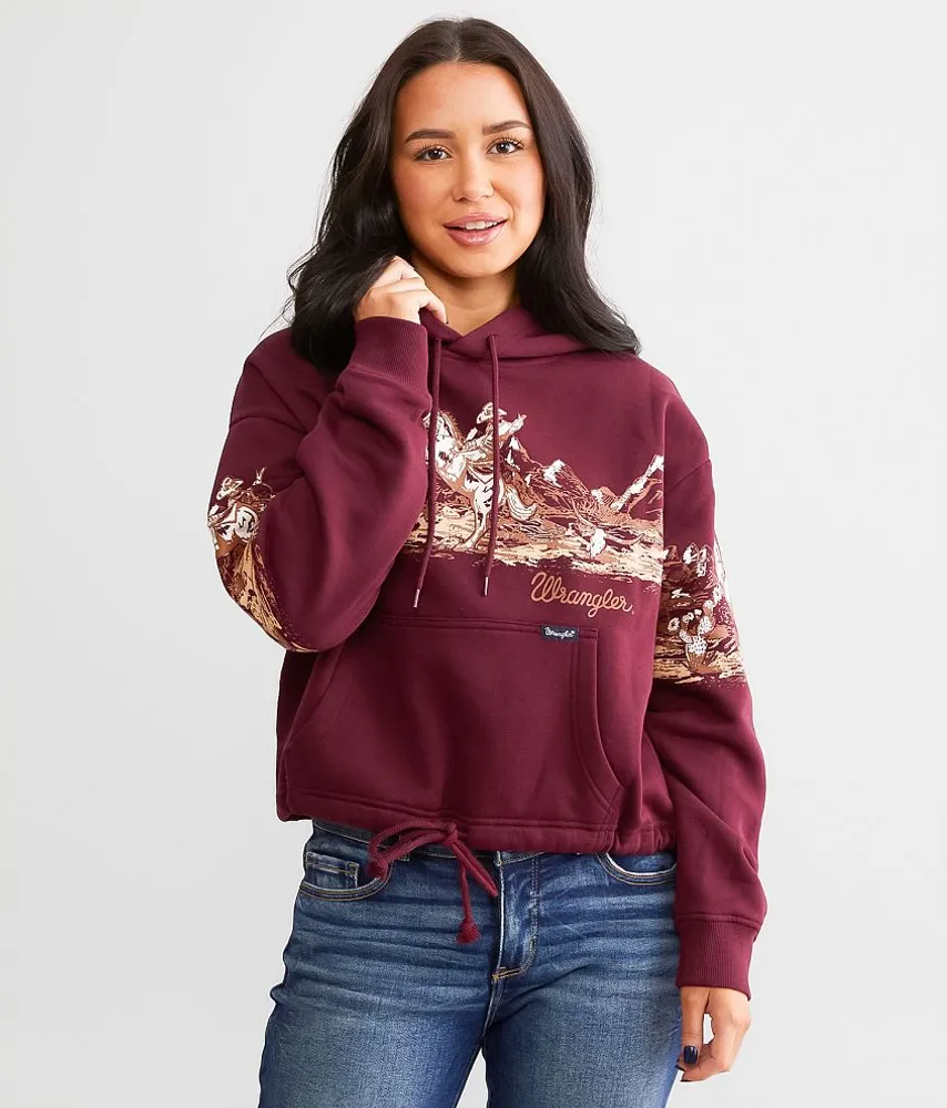 Mountain & Cowboy Hooded Sweatshirt
