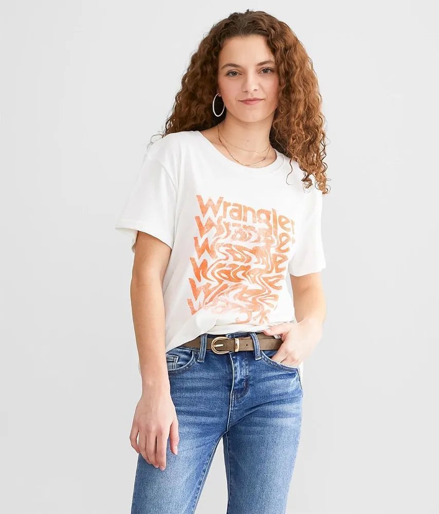 Wavy Logo Oversized T-Shirt
