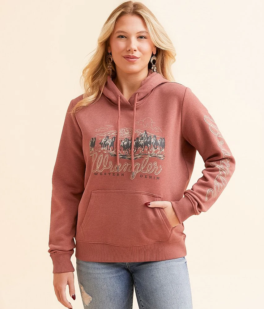 Western Hooded Sweatshirt