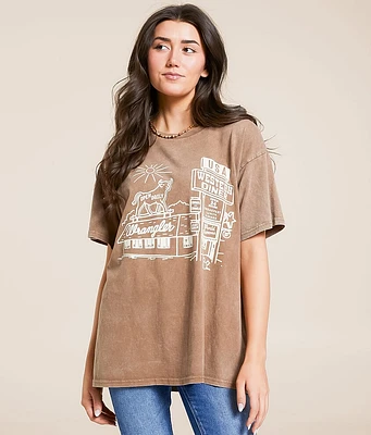Wrangler Western Diner Oversized T-Shirt