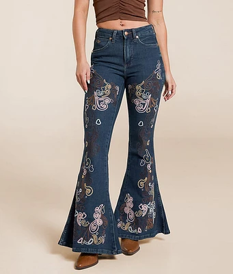 Wrangler x Lainey Wilson Wildflower Bell Bottom Jean
