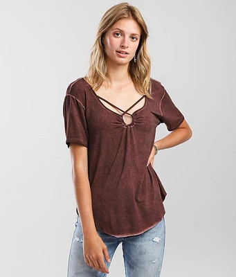 White Crow Cross Sleek Top