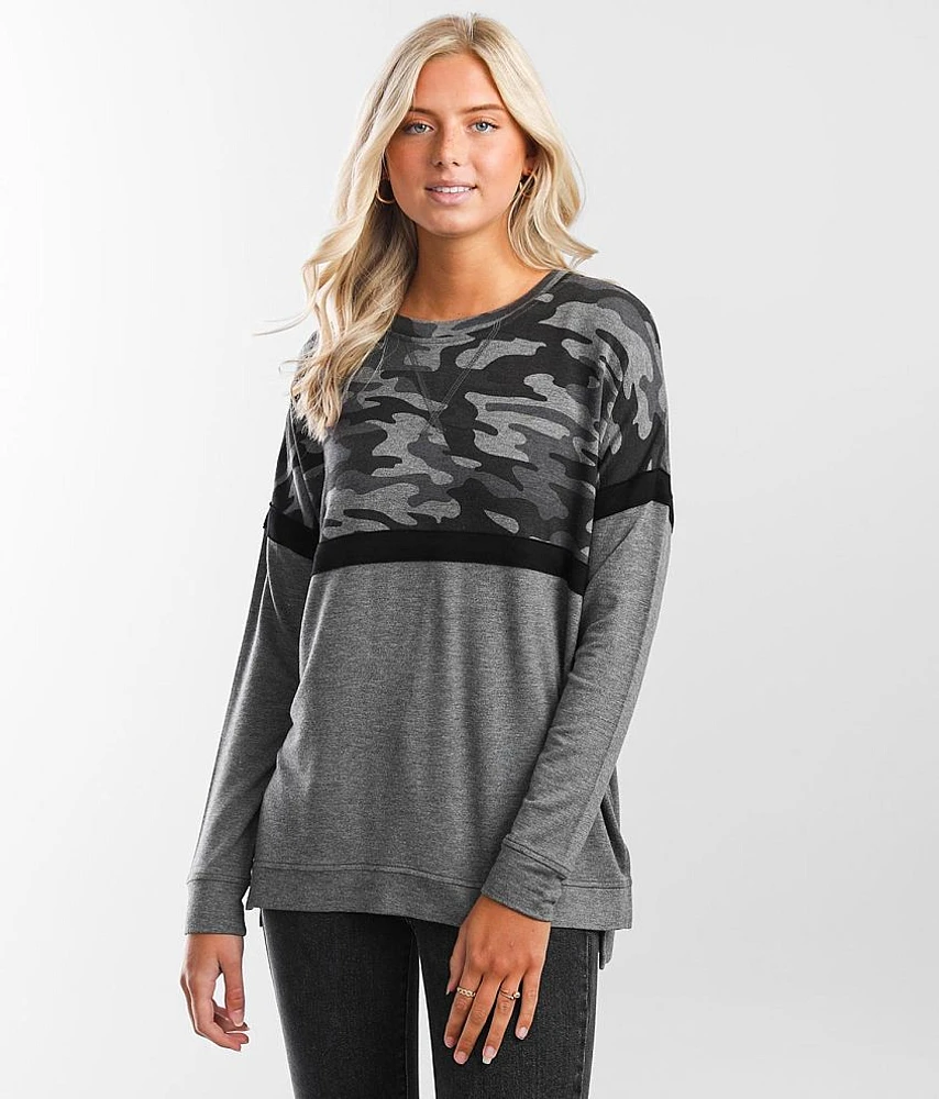 Alana Camo Pullover